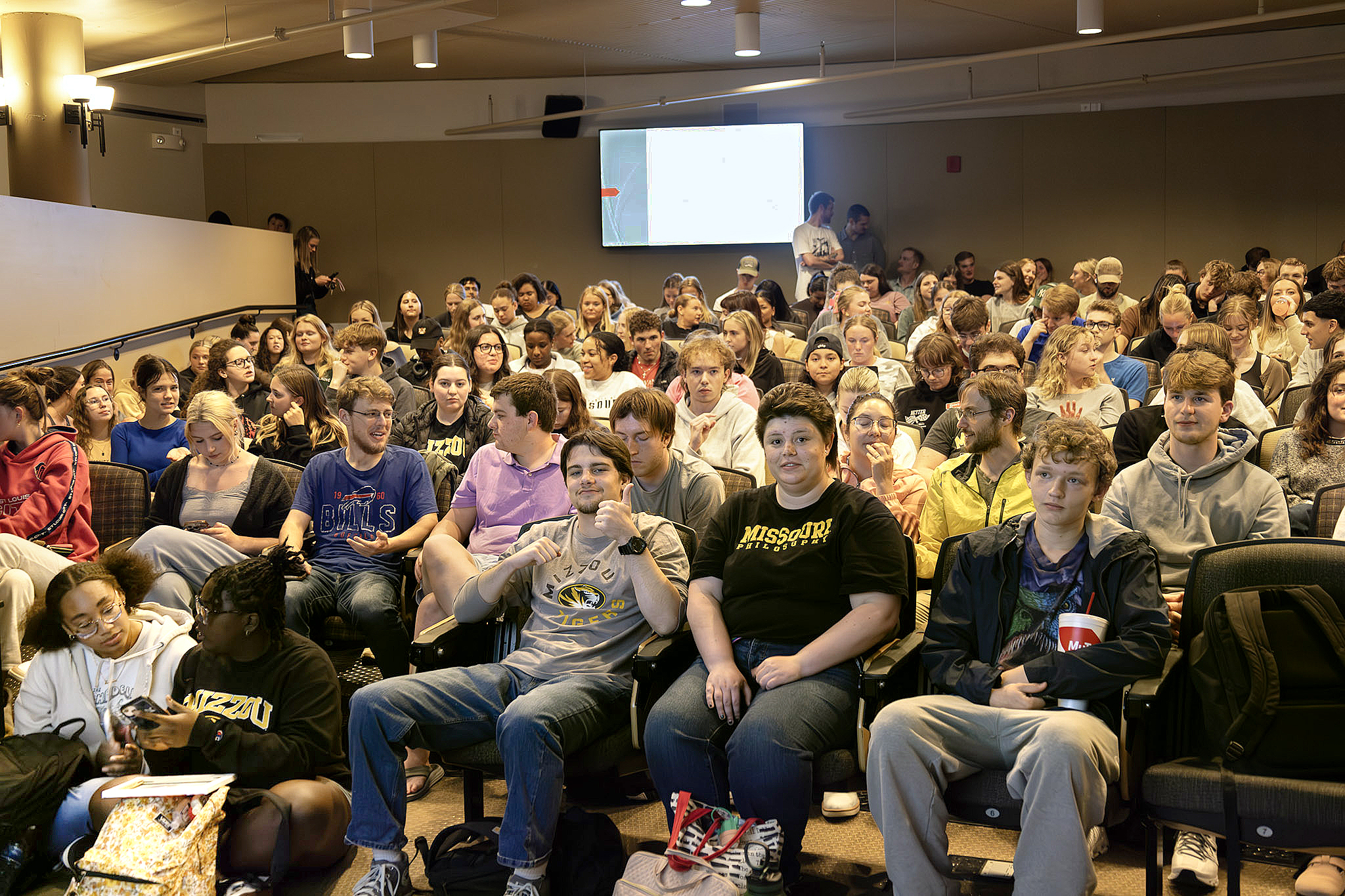 lecture crowd