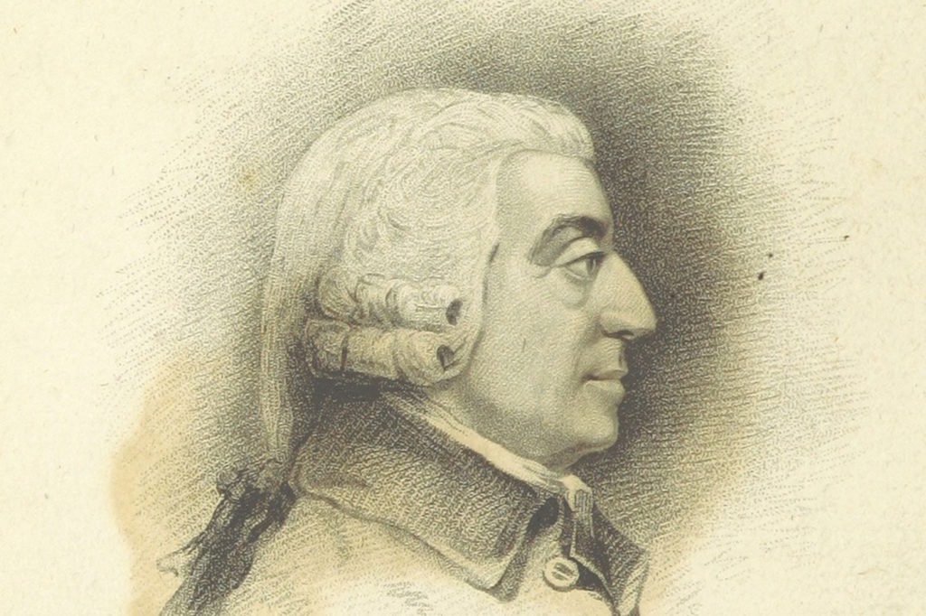 portrait of adam smith